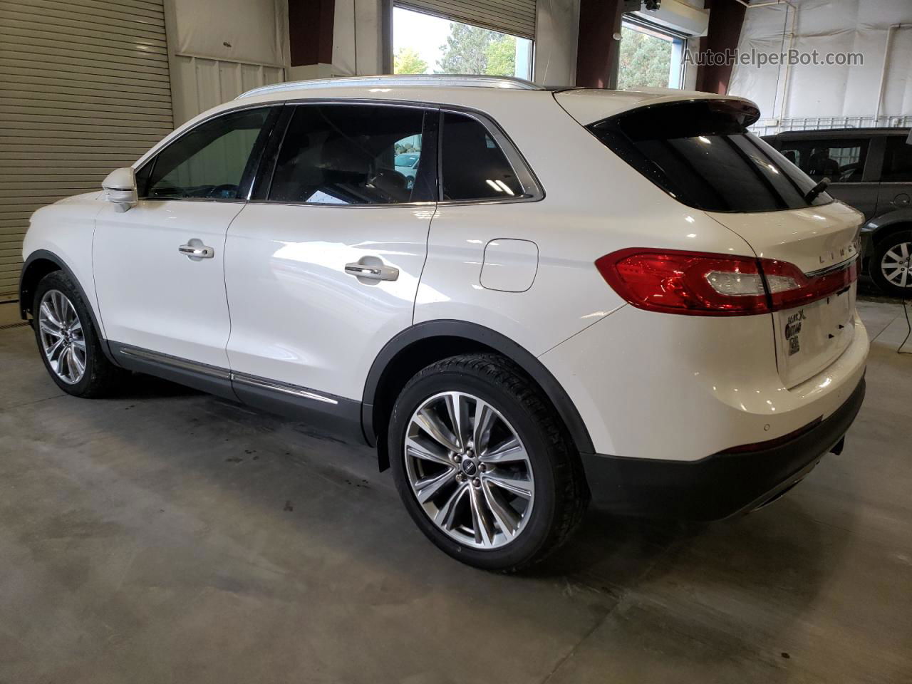 2016 Lincoln Mkx Reserve White vin: 2LMTJ8LP1GBL80007