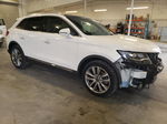 2016 Lincoln Mkx Reserve White vin: 2LMTJ8LP1GBL80007