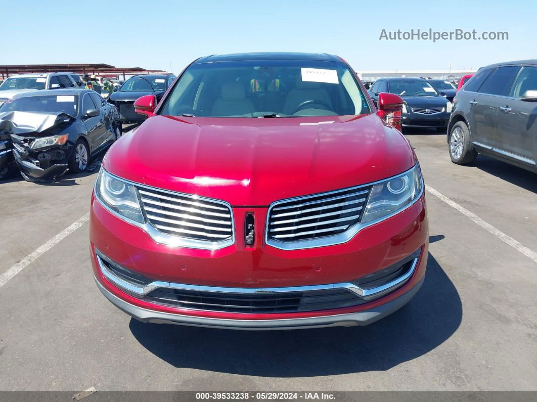 2016 Lincoln Mkx Reserve Red vin: 2LMTJ8LP2GBL64155