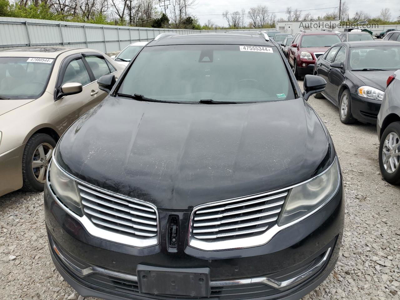 2016 Lincoln Mkx Reserve Black vin: 2LMTJ8LP2GBL77293