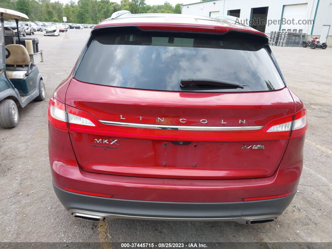 2016 Lincoln Mkx Reserve Red vin: 2LMTJ8LP4GBL25616