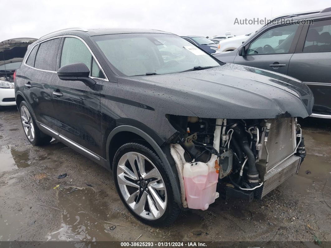 2016 Lincoln Mkx Reserve Черный vin: 2LMTJ8LP5GBL75540