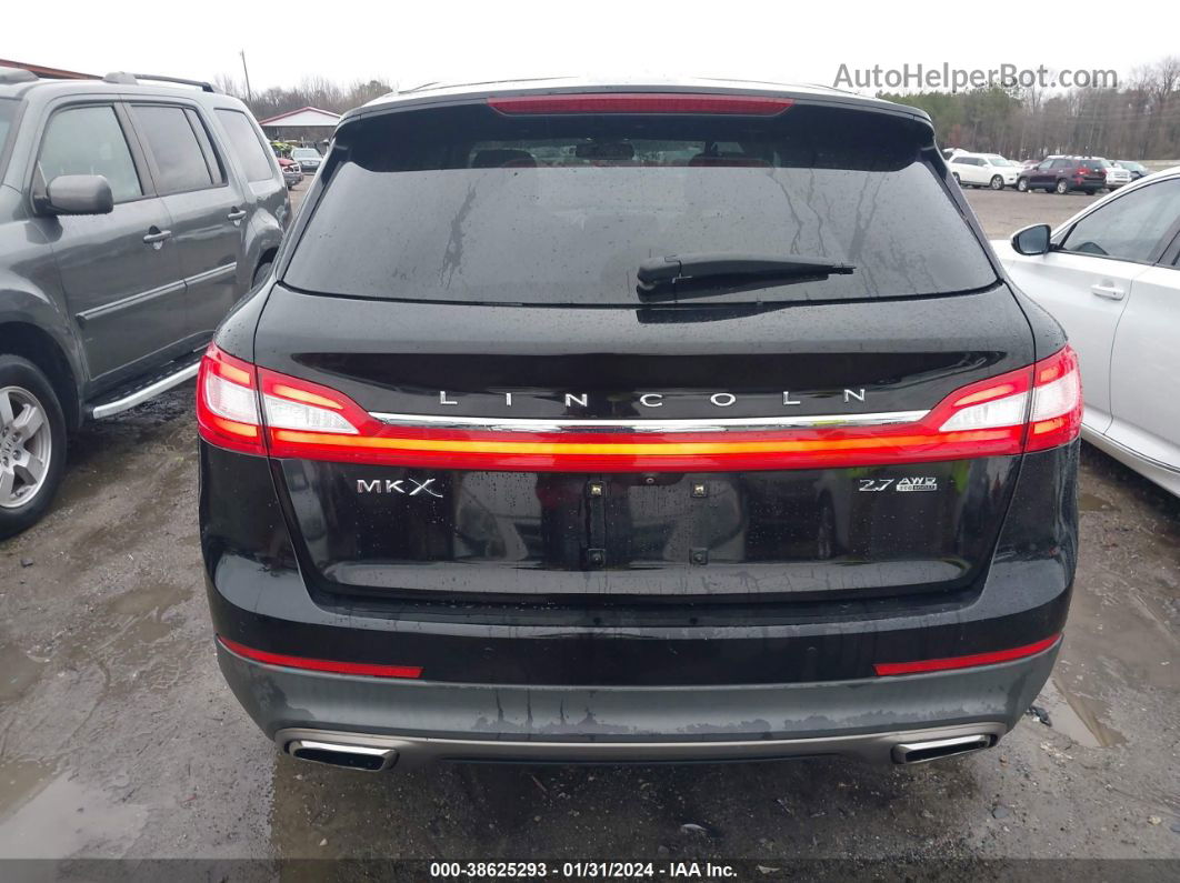 2016 Lincoln Mkx Reserve Черный vin: 2LMTJ8LP5GBL75540