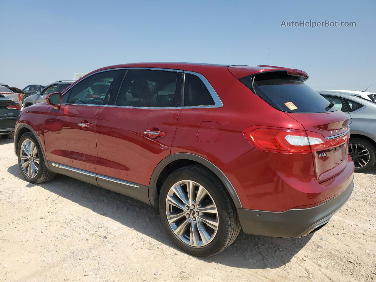 2016 Lincoln Mkx Reserve Burgundy vin: 2LMTJ8LP7GBL38795