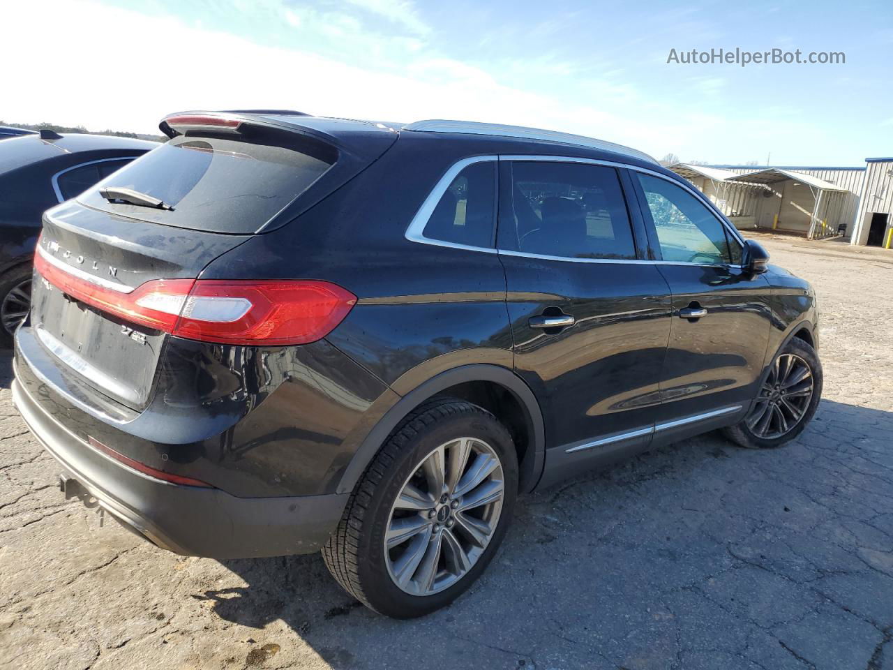 2016 Lincoln Mkx Reserve Black vin: 2LMTJ8LP8GBL43553