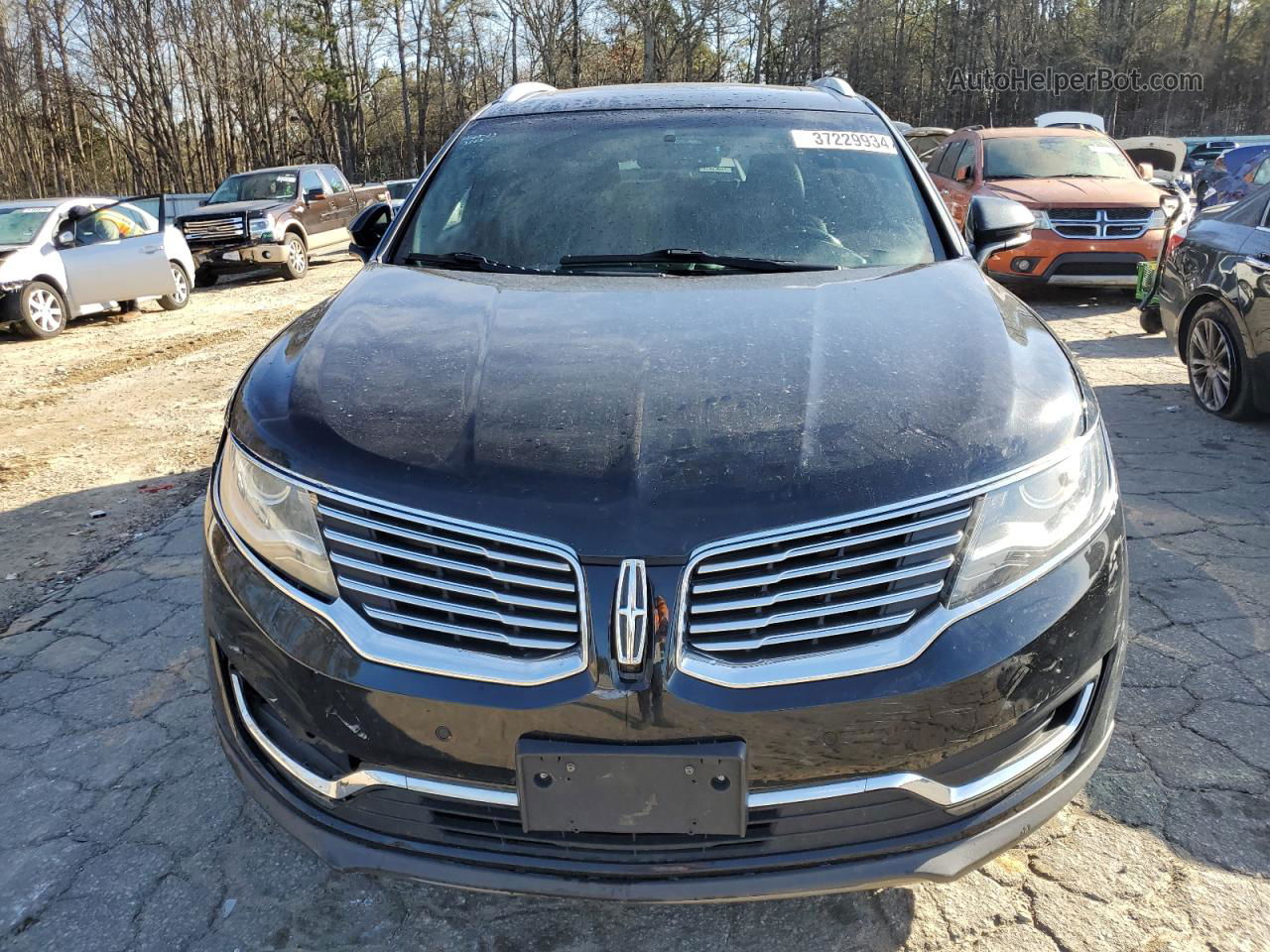 2016 Lincoln Mkx Reserve Black vin: 2LMTJ8LP8GBL43553