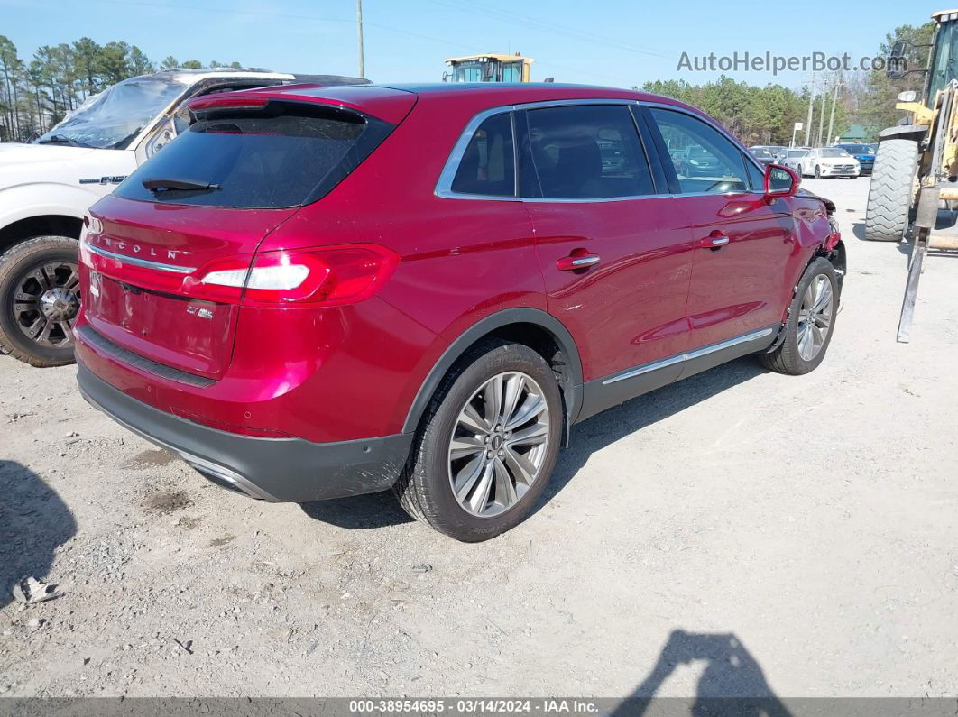 2016 Lincoln Mkx Reserve Red vin: 2LMTJ8LP8GBL46114