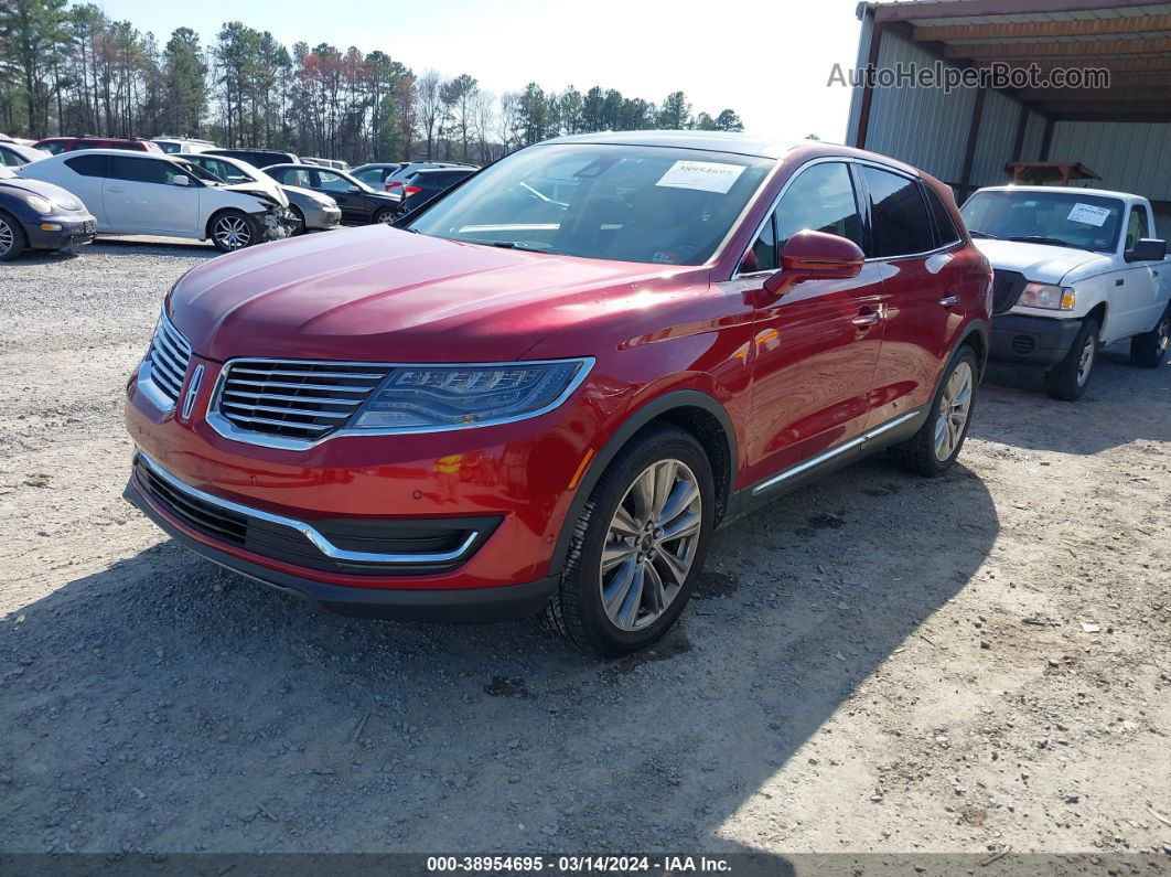 2016 Lincoln Mkx Reserve Red vin: 2LMTJ8LP8GBL46114