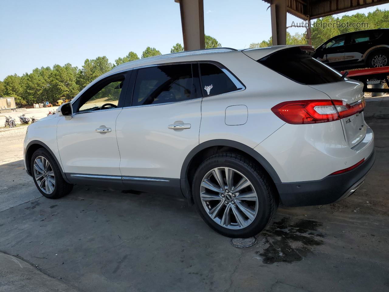 2016 Lincoln Mkx Reserve Белый vin: 2LMTJ8LP9GBL36918