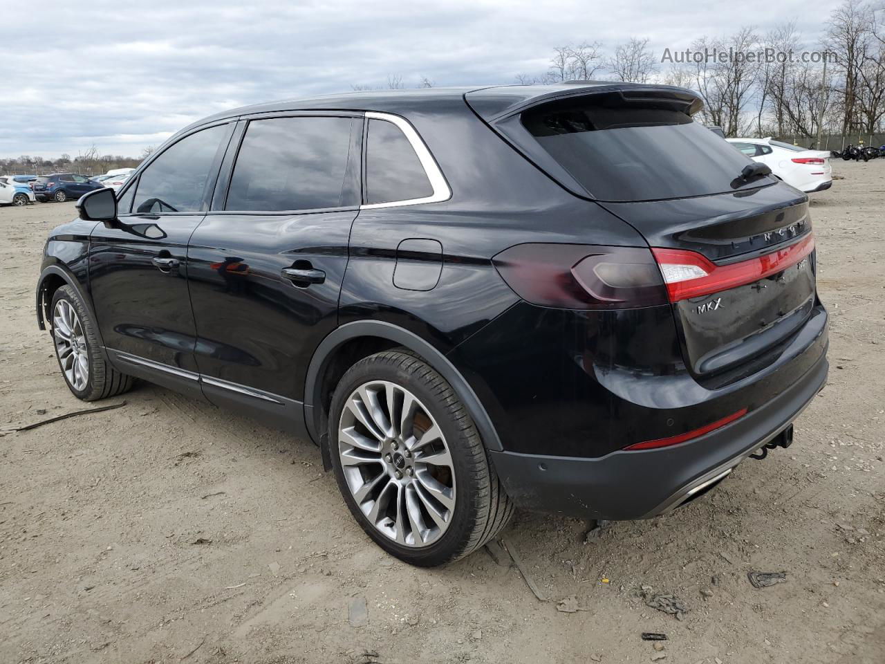 2016 Lincoln Mkx Reserve Black vin: 2LMTJ8LPXGBL25751