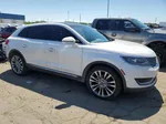 2016 Lincoln Mkx Reserve White vin: 2LMTJ8LPXGBL32134