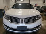 2016 Lincoln Mkx Reserve White vin: 2LMTJ8LR1GBL24084