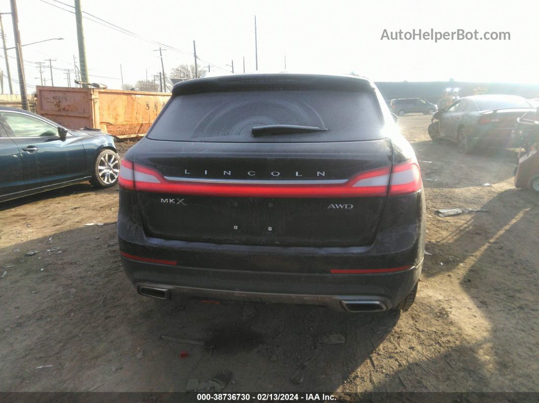 2016 Lincoln Mkx Reserve Black vin: 2LMTJ8LR1GBL36669