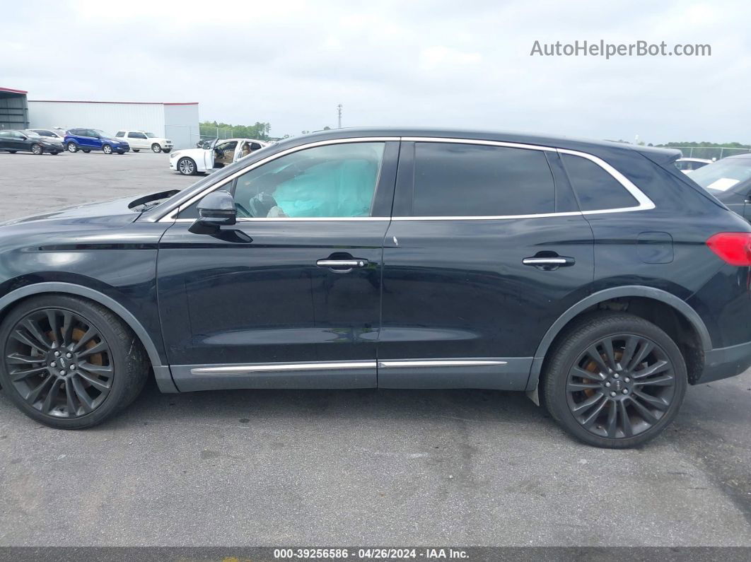 2016 Lincoln Mkx Reserve Черный vin: 2LMTJ8LR1GBL39507