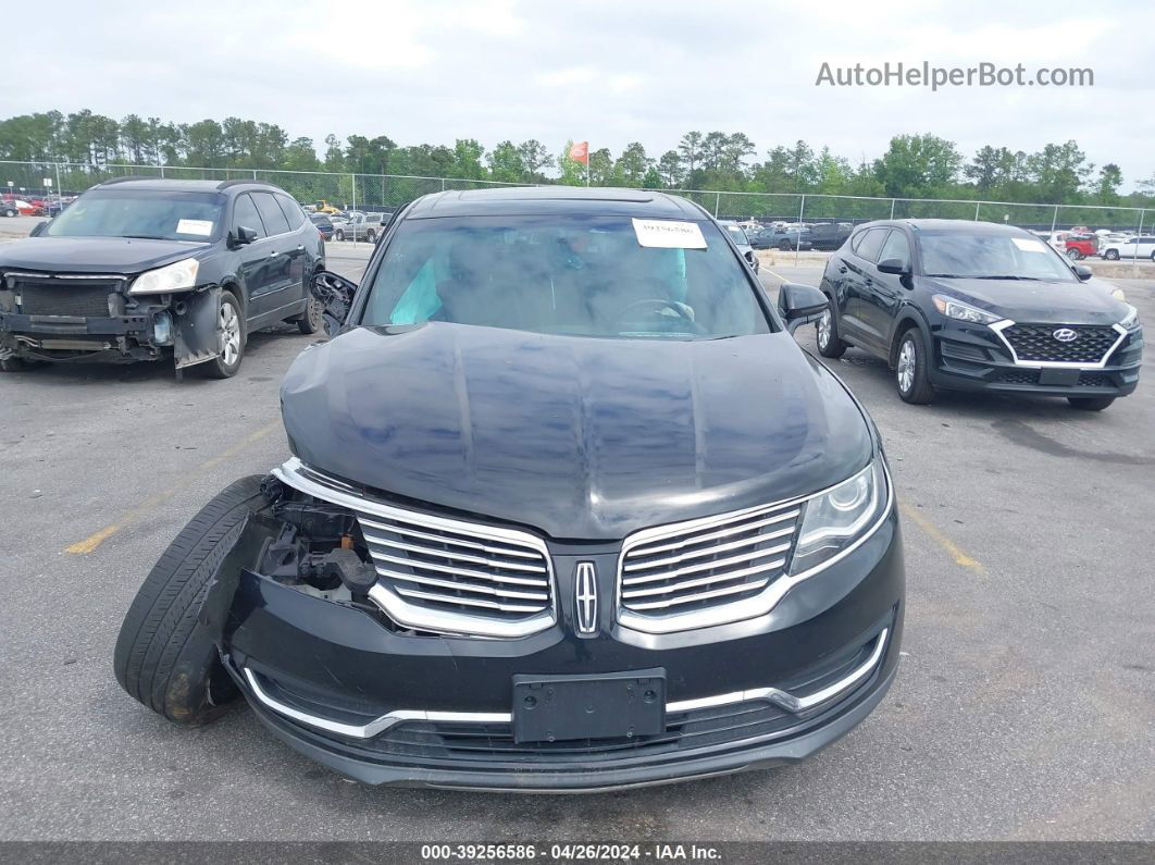 2016 Lincoln Mkx Reserve Черный vin: 2LMTJ8LR1GBL39507