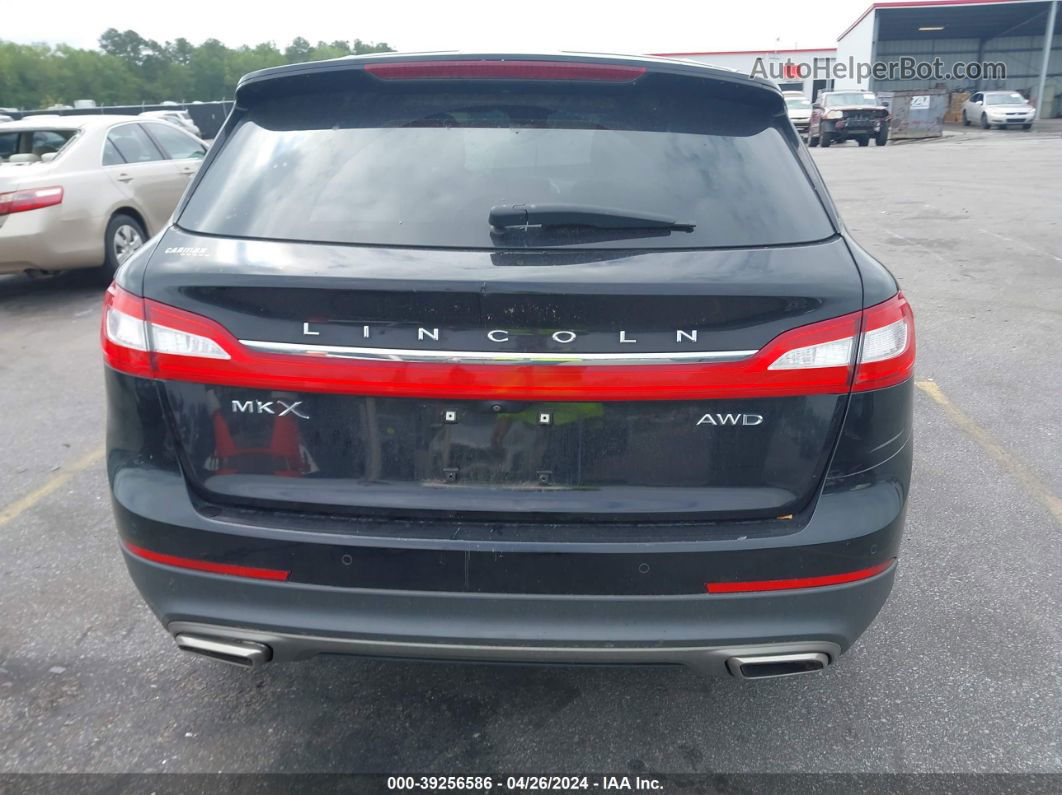 2016 Lincoln Mkx Reserve Черный vin: 2LMTJ8LR1GBL39507