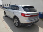 2016 Lincoln Mkx Reserve Silver vin: 2LMTJ8LR1GBL59899