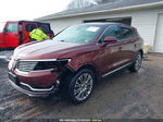 2016 Lincoln Mkx Reserve Красный vin: 2LMTJ8LR1GBL62558