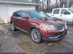 2016 Lincoln Mkx Reserve Красный vin: 2LMTJ8LR1GBL62558