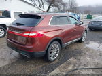 2016 Lincoln Mkx Reserve Красный vin: 2LMTJ8LR1GBL62558