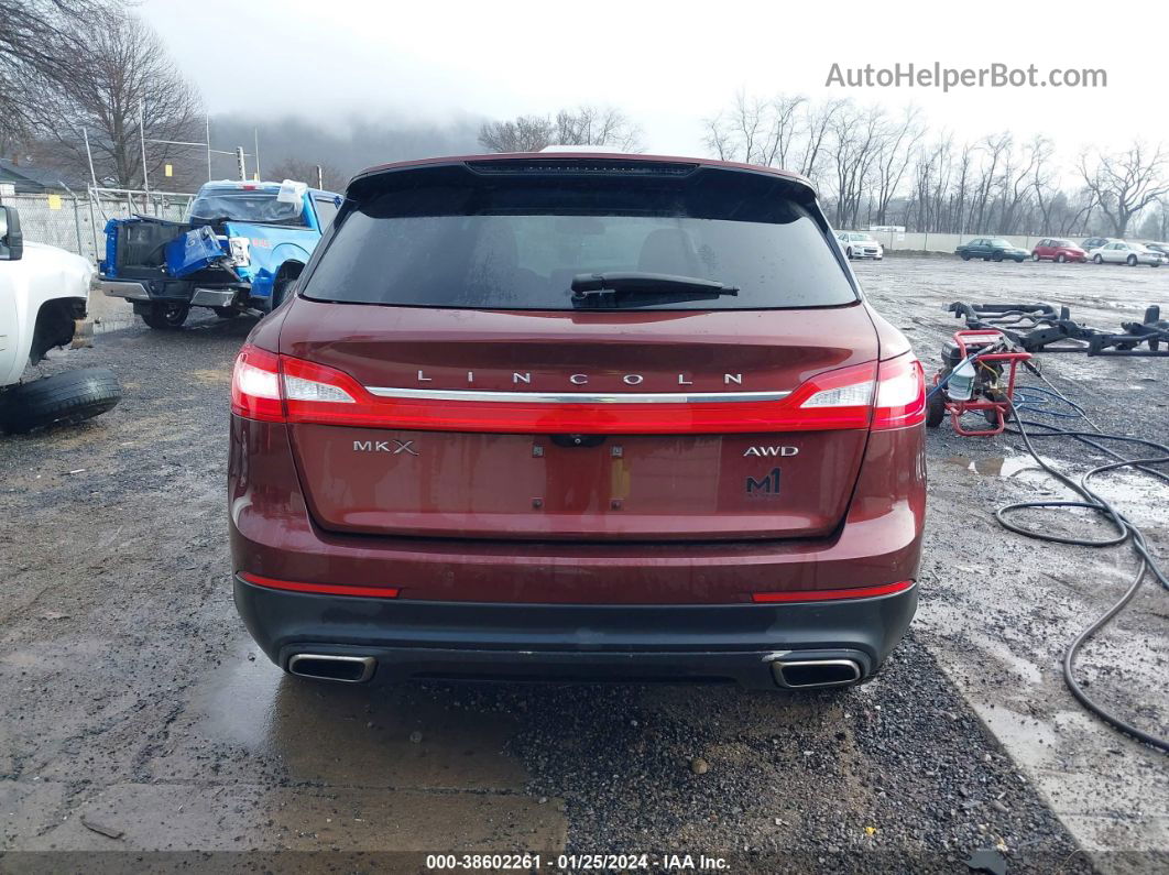 2016 Lincoln Mkx Reserve Red vin: 2LMTJ8LR1GBL62558