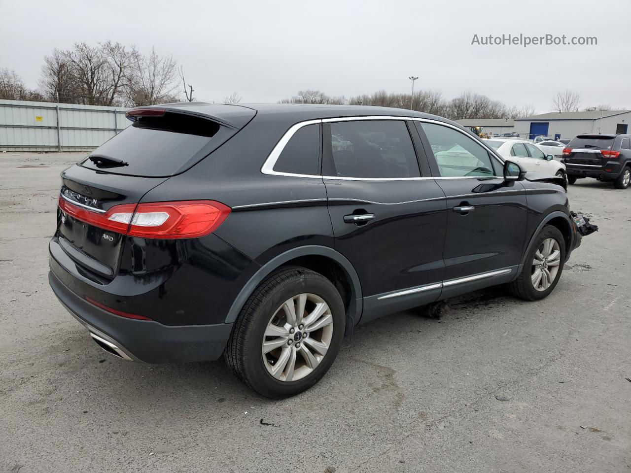 2016 Lincoln Mkx Reserve Black vin: 2LMTJ8LR1GBL75696