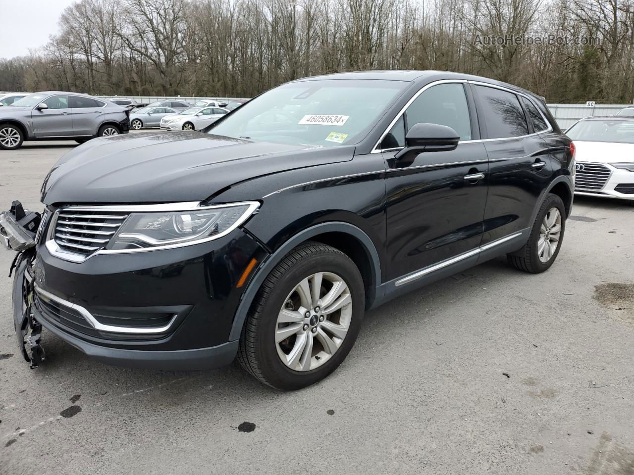 2016 Lincoln Mkx Reserve Black vin: 2LMTJ8LR1GBL75696