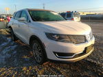 2016 Lincoln Mkx Reserve White vin: 2LMTJ8LR2GBL24627