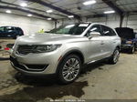 2016 Lincoln Mkx Reserve Silver vin: 2LMTJ8LR2GBL35384