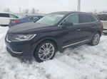 2016 Lincoln Mkx Reserve Черный vin: 2LMTJ8LR2GBL61399