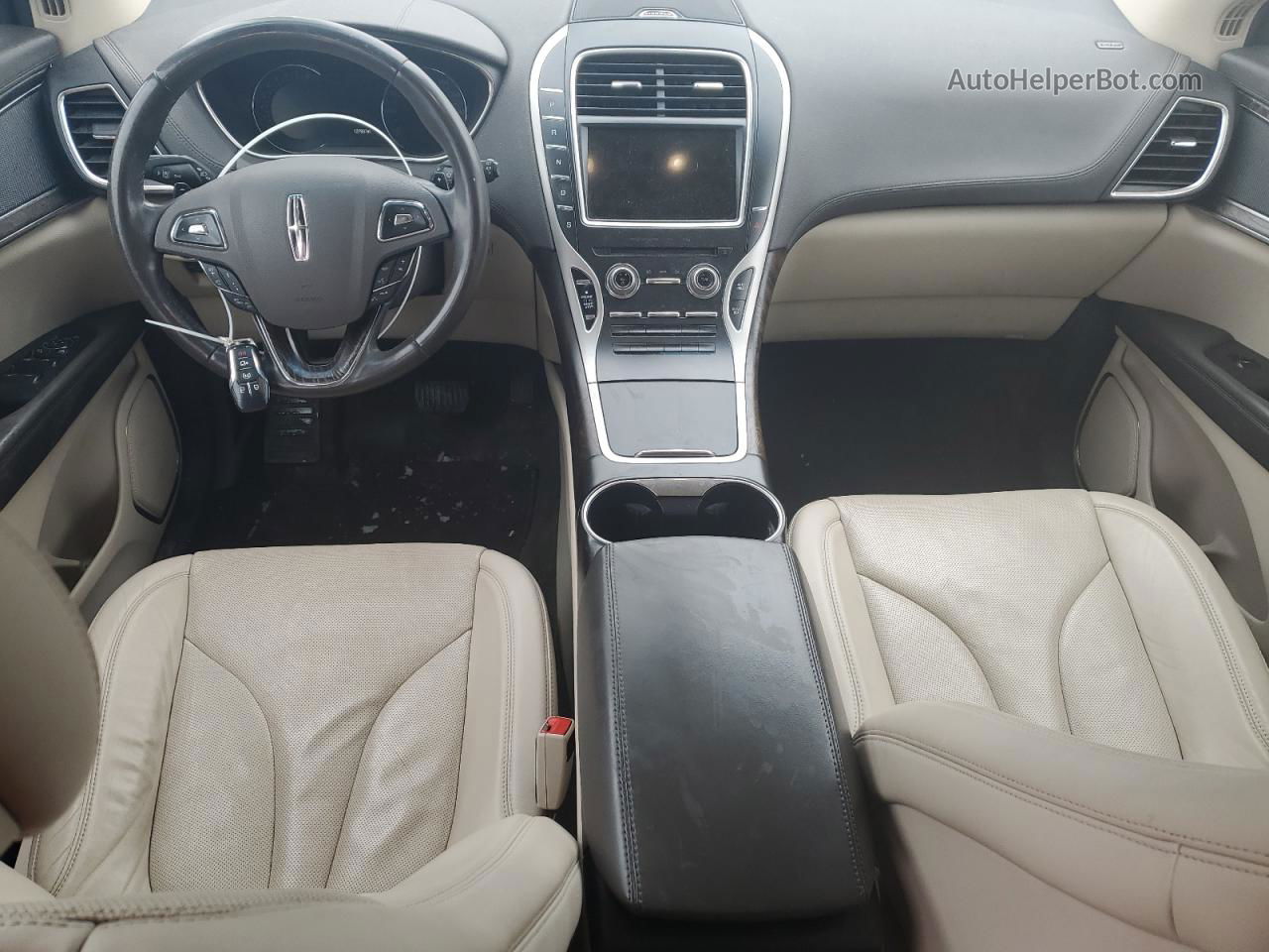 2016 Lincoln Mkx Reserve Черный vin: 2LMTJ8LR2GBL61399