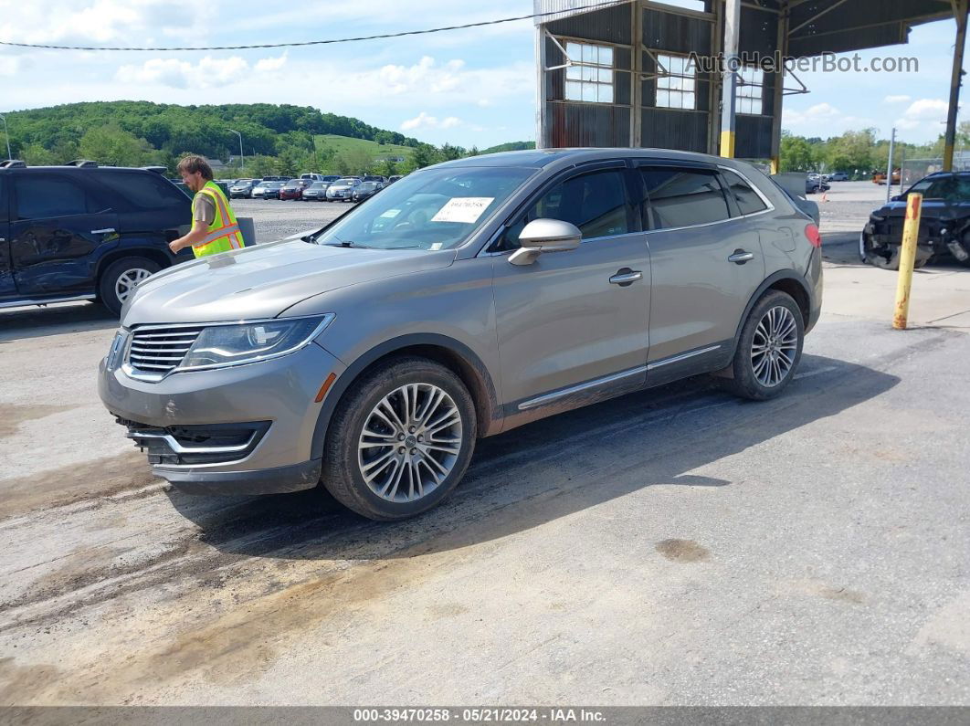 2016 Lincoln Mkx Reserve Gold vin: 2LMTJ8LR3GBL51027