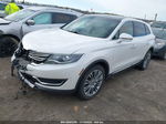 2016 Lincoln Mkx Reserve Белый vin: 2LMTJ8LR3GBL59421