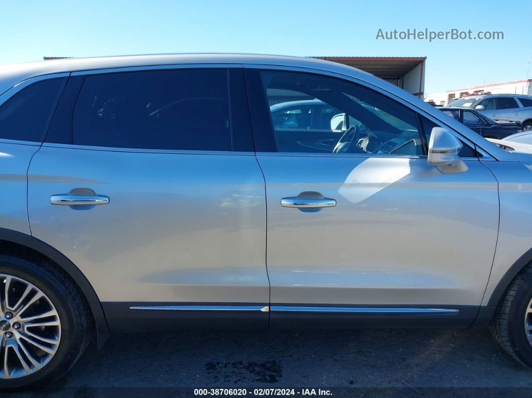 2016 Lincoln Mkx Reserve Серебряный vin: 2LMTJ8LR3GBL78695