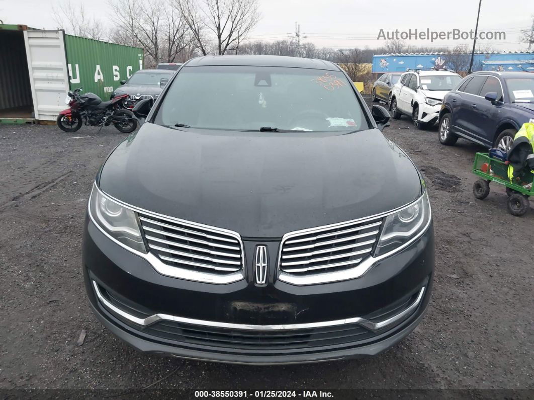 2016 Lincoln Mkx Reserve Black vin: 2LMTJ8LR4GBL86580