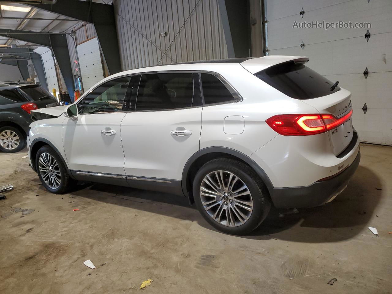 2016 Lincoln Mkx Reserve White vin: 2LMTJ8LR5GBL42779