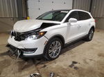 2016 Lincoln Mkx Reserve White vin: 2LMTJ8LR5GBL42779