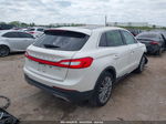 2016 Lincoln Mkx Reserve White vin: 2LMTJ8LR5GBL44791