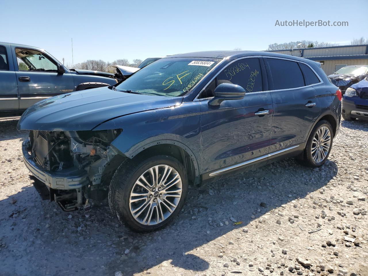 2016 Lincoln Mkx Reserve Gray vin: 2LMTJ8LR5GBL86555