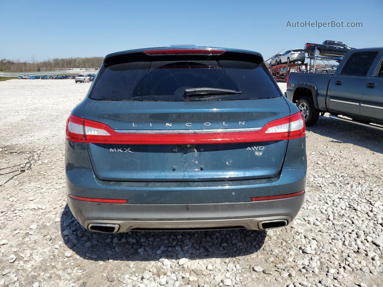 2016 Lincoln Mkx Reserve Серый vin: 2LMTJ8LR5GBL86555