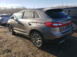 2016 Lincoln Mkx Reserve Gray vin: 2LMTJ8LR7GBL34862