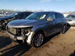 2016 Lincoln Mkx Reserve Gray vin: 2LMTJ8LR7GBL34862