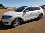 2016 Lincoln Mkx Reserve White vin: 2LMTJ8LR7GBL41715