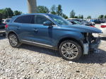 2016 Lincoln Mkx Reserve Blue vin: 2LMTJ8LR7GBL46834