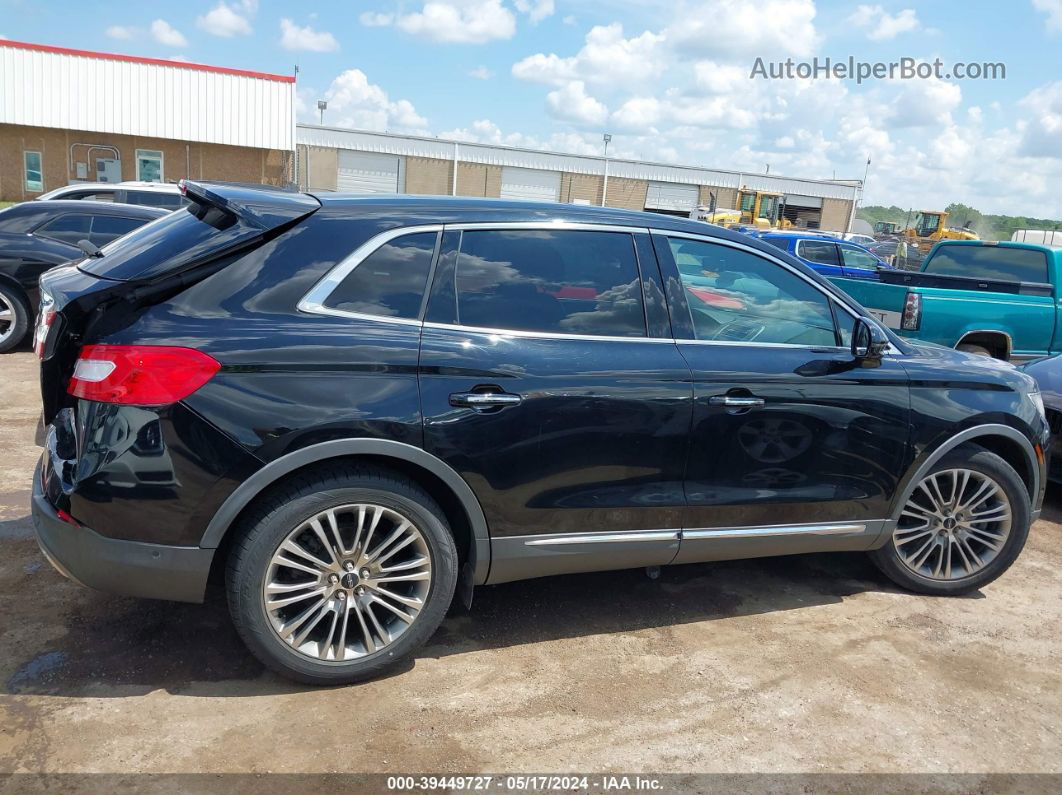 2016 Lincoln Mkx Reserve Black vin: 2LMTJ8LR8GBL56014