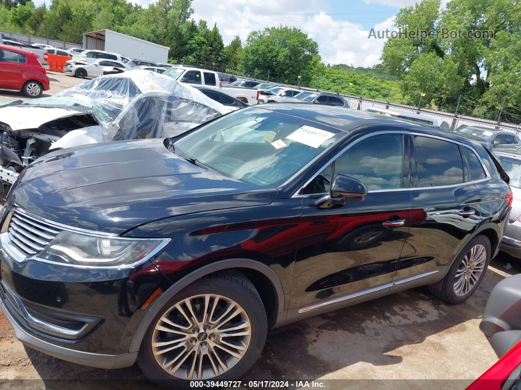 2016 Lincoln Mkx Reserve Black vin: 2LMTJ8LR8GBL56014