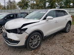 2016 Lincoln Mkx Reserve White vin: 2LMTJ8LR8GBL56160