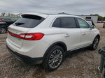 2016 Lincoln Mkx Reserve White vin: 2LMTJ8LR8GBL56160