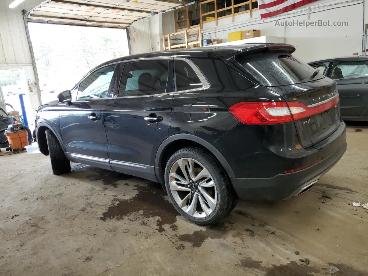 2016 Lincoln Mkx Reserve Black vin: 2LMTJ8LR9GBL46396