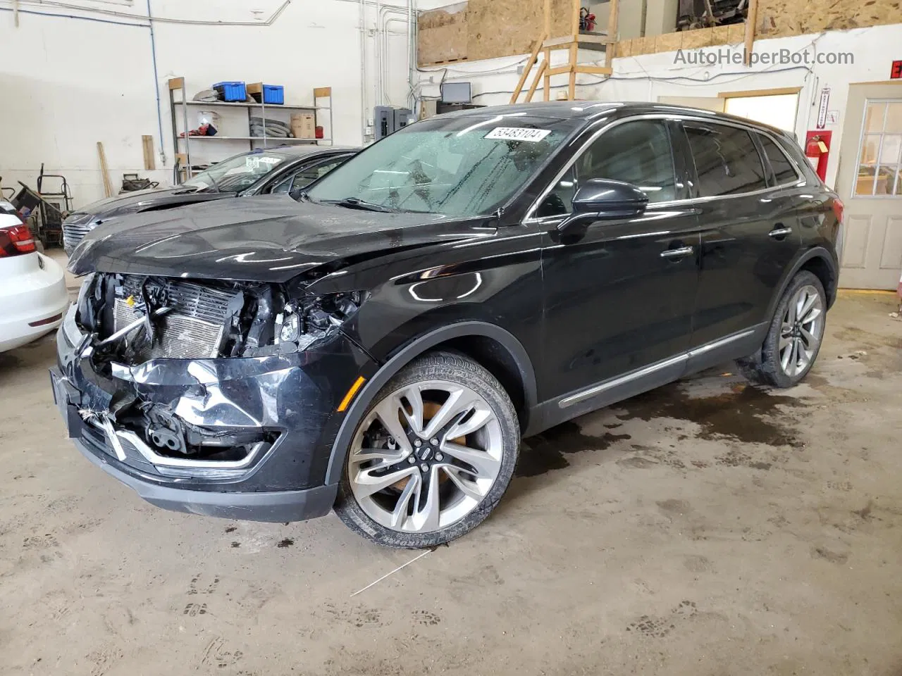 2016 Lincoln Mkx Reserve Black vin: 2LMTJ8LR9GBL46396